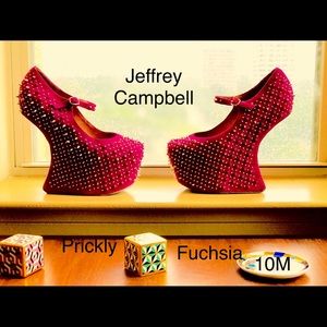Jeffrey Campbell Rare spiked platforms. PRICKLY